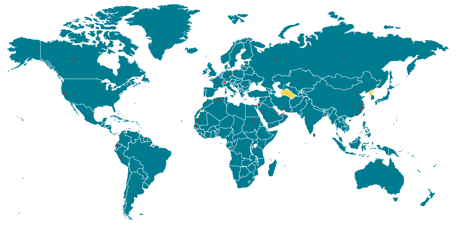 Global logistics network